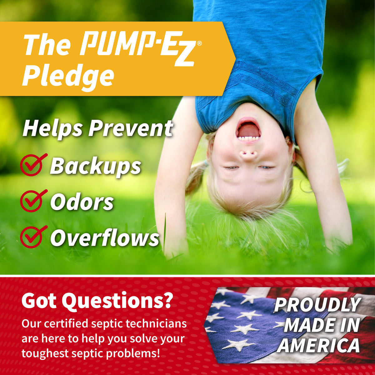 Pump-EZ Septic Treatment | Quick Dissolve Pods